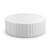 Continental Designs Arcadia Round Fluted Coffee Table