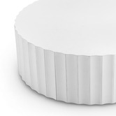 Continental Designs Arcadia Round Fluted Coffee Table
