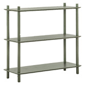 Continental Designs Harper 3 Tier Low Bookshelf