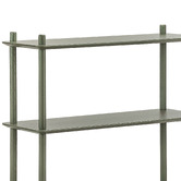 Continental Designs Harper 3 Tier Low Bookshelf