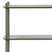 Continental Designs Harper 3 Tier Low Bookshelf