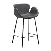 Continental Designs 66cm Nesca Faux Leather Bar Stools