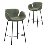 Continental Designs 66cm Nesca Faux Leather Bar Stools