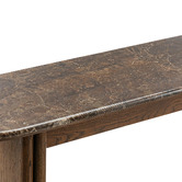 Continental Designs Marich Emperador Marble Console Table