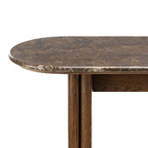 Continental Designs Marich Emperador Marble Console Table
