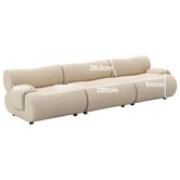 Continental Designs Delaney 4 Seater Modular Sofa