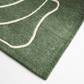 Lifestyle Floors Green Rhexia Hand-Tufted Wool Rug