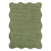 Lifestyle Floors Olive Effie Hand-Tufted Scalloped Rug