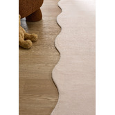 Lifestyle Floors Blush Effie Hand-Tufted Scalloped Rug