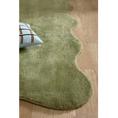 Lifestyle Floors Olive Effie Hand-Tufted Scalloped Rug