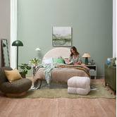 Lifestyle Floors Olive Effie Hand-Tufted Scalloped Rug