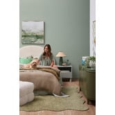 Lifestyle Floors Olive Effie Hand-Tufted Scalloped Rug