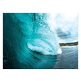 Our Artists&#039; Collection Turquoise Wave  Printed Wall Art