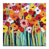 Our Artists&#039; Collection Julie&#039;s Blooms Stretched Canvas