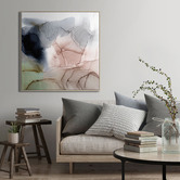 Our Artists' Collection Blush Abstract Printed Wall Art
