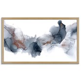 Our Artists' Collection Fire &amp; Ice Abstract Printed Wall Art