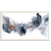 Our Artists' Collection Fire &amp; Ice Abstract Printed Wall Art