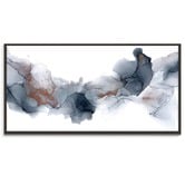Our Artists' Collection Fire &amp; Ice Abstract Printed Wall Art