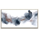 Our Artists' Collection Fire &amp; Ice Abstract Printed Wall Art