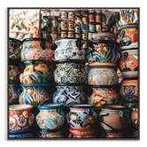Our Artists&#039; Collection Mexican Pots Printed Wall Art