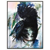 Our Artists' Collection Vincent Black Cockatoo Printed Wall Art