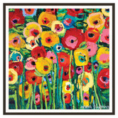 Our Artists&#039; Collection Poppy Girl Printed Wall Art