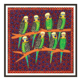 Our Artists&#039; Collection Budgies Printed Wall Art