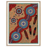 Our Artists' Collection Collecting Feathers Printed Wall Art
