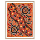 Our Artists&#039; Collection Family Camping Out Printed Wall Art