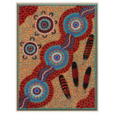 Our Artists' Collection Collecting Feathers Printed Wall Art
