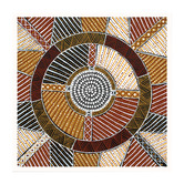 Our Artists&#039; Collection Japarra Natural Ochre Printed Wall Art