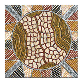 Our Artists&#039; Collection Yingwati Sugarbag Printed Wall Art