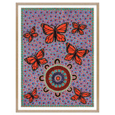 Our Artists&#039; Collection Children Catching Butterflies Printed Wall Art