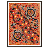 Our Artists&#039; Collection Family Camping Out Printed Wall Art