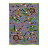 Our Artists&#039; Collection Family Picking Bush Bananas Printed Wall Art