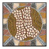 Our Artists&#039; Collection Yingwati Sugarbag Printed Wall Art