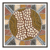 Our Artists&#039; Collection Yingwati Sugarbag Printed Wall Art