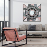 Our Artists' Collection Jamukatari Tiwi Season Printed Wall Art