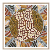 Our Artists&#039; Collection Yingwati Sugarbag Printed Wall Art