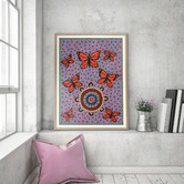 Our Artists&#039; Collection Children Catching Butterflies Printed Wall Art