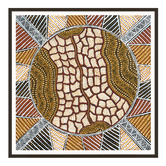 Our Artists&#039; Collection Yingwati Sugarbag Printed Wall Art