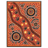 Our Artists&#039; Collection Family Camping Out Printed Wall Art