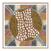 Our Artists&#039; Collection Yingwati Sugarbag Printed Wall Art