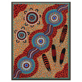 Our Artists' Collection Collecting Feathers Printed Wall Art