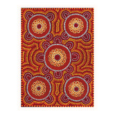 Our Artists&#039; Collection Out Bush Telling Stories Printed Wall Art