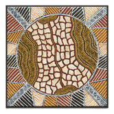 Our Artists&#039; Collection Yingwati Sugarbag Printed Wall Art
