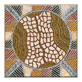 Our Artists&#039; Collection Yingwati Sugarbag Printed Wall Art