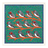 Our Artists' Collection Zebra Finches Printed Wall Art