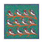 Our Artists' Collection Zebra Finches Printed Wall Art