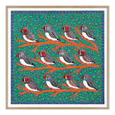 Our Artists' Collection Zebra Finches Printed Wall Art
